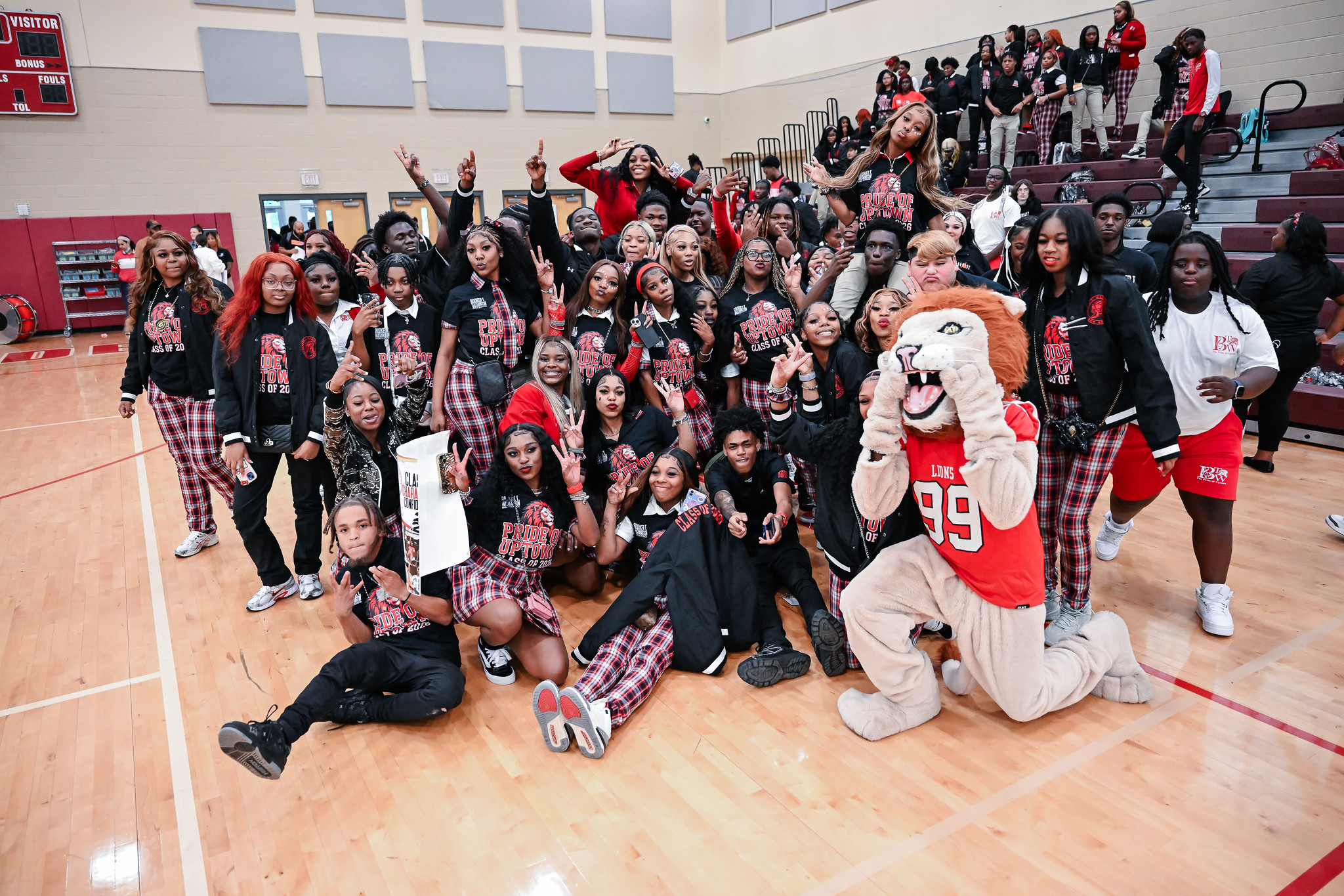 Booker T. Washington High School pep rally