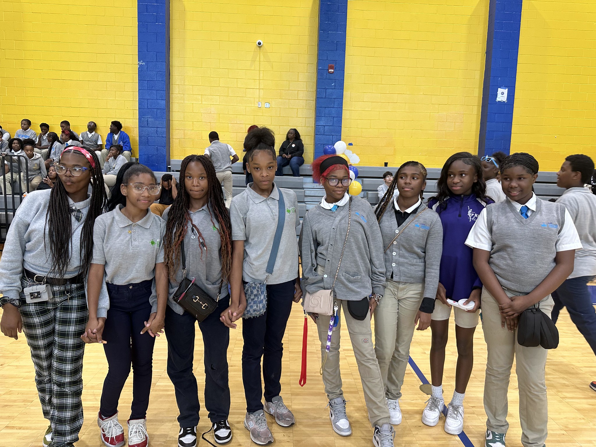 John F. Kennedy High School students at High School Hype Day